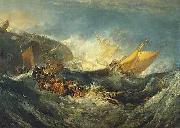 Joseph Mallord William Turner The shipwreck of the Minotaur, oil